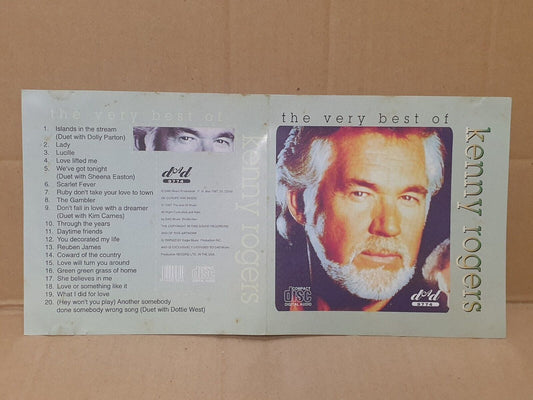 Kenny Rogers 1997 Eagle Music Production Unique Cover English CD (FCS10207)