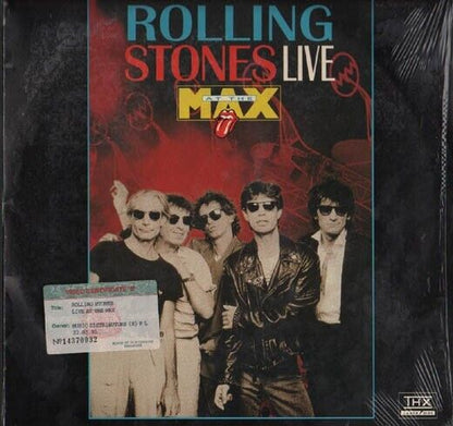 The Rolling Stones Live At The Max with Shrink Rare Japan Laserdisc LD LD258