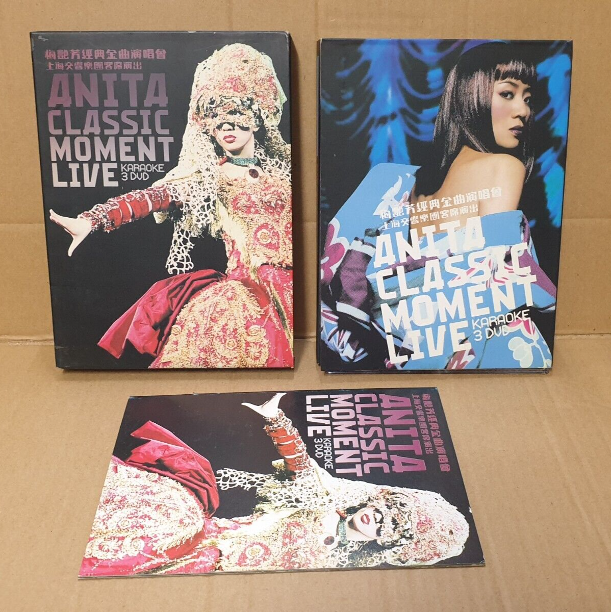 Hong Kong Anita Mui 梅艳芳 经典金曲演唱会 2004 Karaoke Chinese Gold 3x DVD (FCB2438)