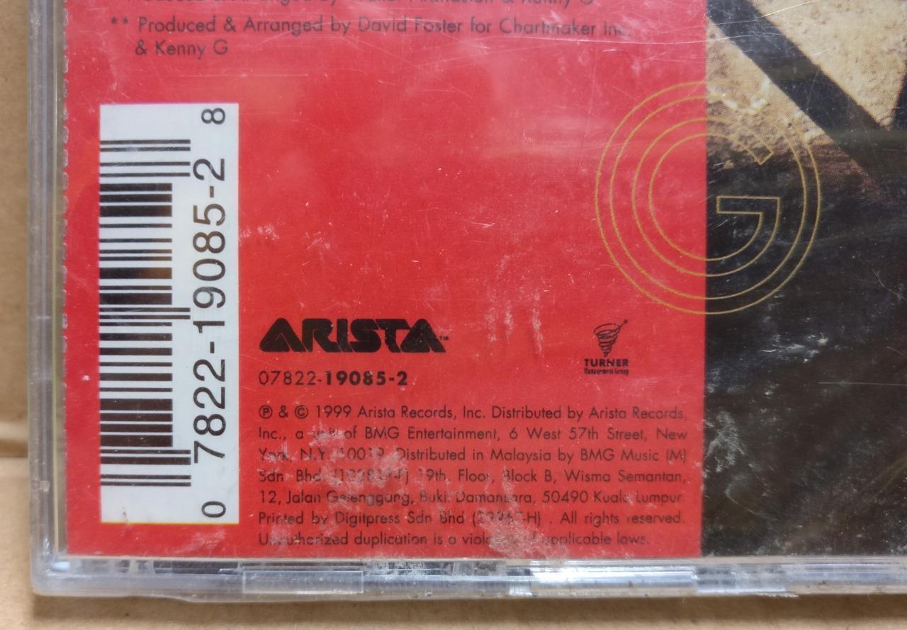 Sealed & Unused Kenny G Classics Saxophone Music 1999 Rare Malaysia CD FCB1980