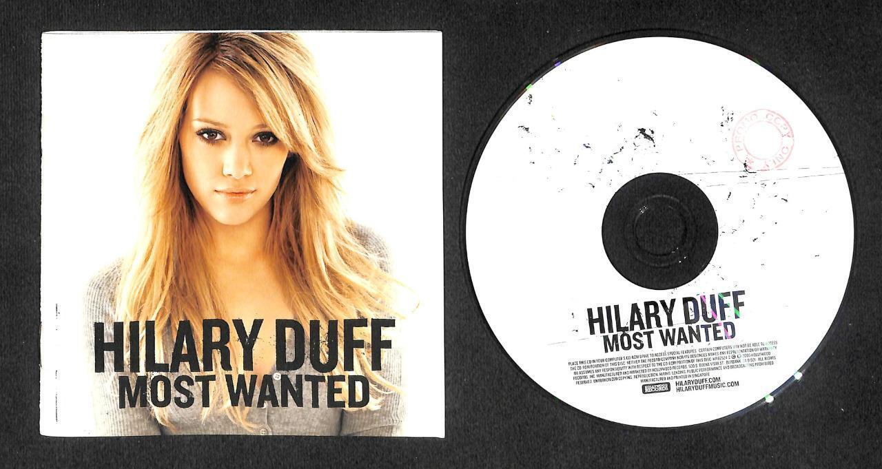 Mega Rare Hilary Duff Most Wanted 2005 Singapore Promo Only CD FCS7926