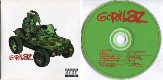 Gorillaz Band 2001 Mega Rare EMI Indonesia CD FCS5101