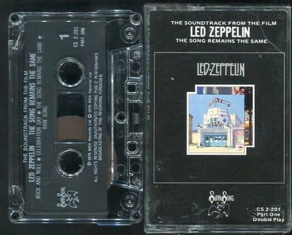 Led Zeppelin The Song Remains The Same OST Pt.1 1976 WEA USA Cassette CS430