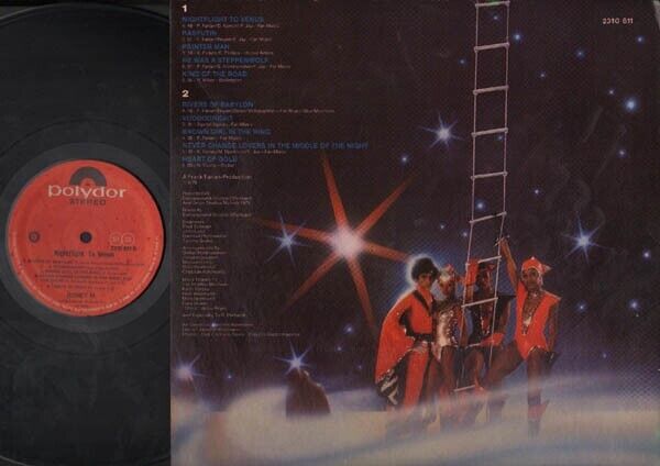 Boney M. Nightflight To Venus Rare Polydor Singapore 12" LP ELP1396