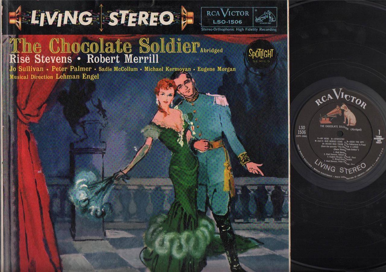 The Chocolate Soldier by Oscar Straus (Abridged) RCA USA 12" LP ELP2029