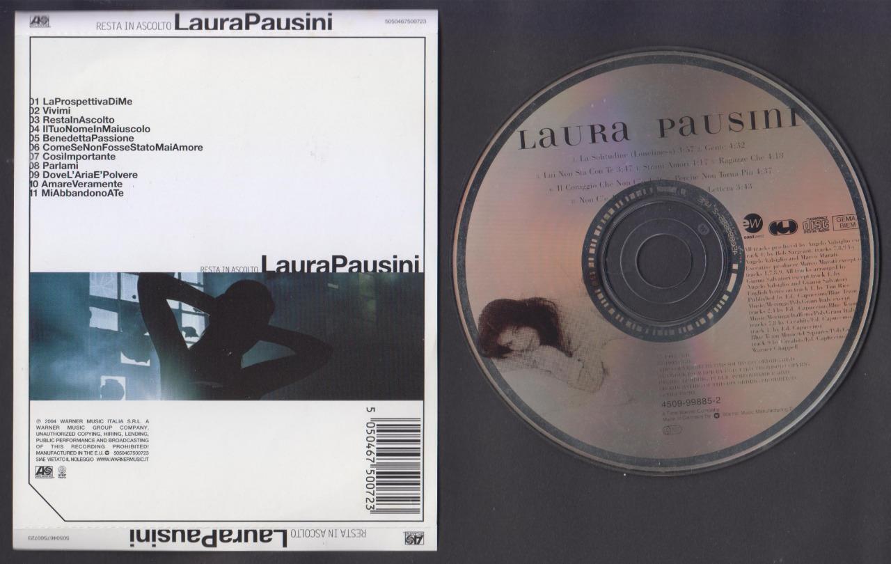 Laura Pausini Resia In Ascolto 2004 E.U. 2x CD FCS6558