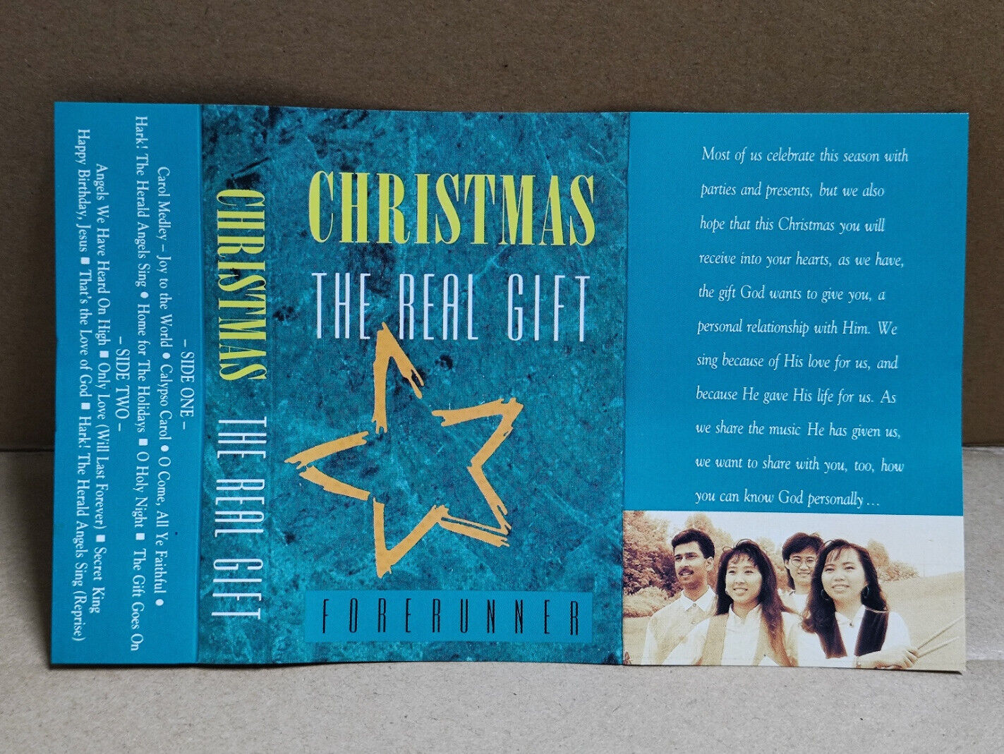 AMM68 CHRISTMAS - THE REAL GIFT FORERUNNER 1993 ENGLISH CASSETTE (CS2267)