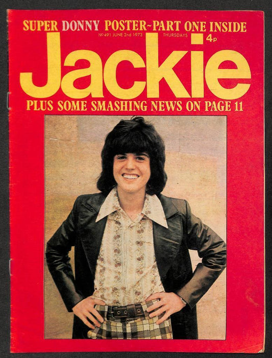 Vintage Jackie Magazine Donny Osman Don Mclean Rod Stewart Peter Doyle (MZ074)