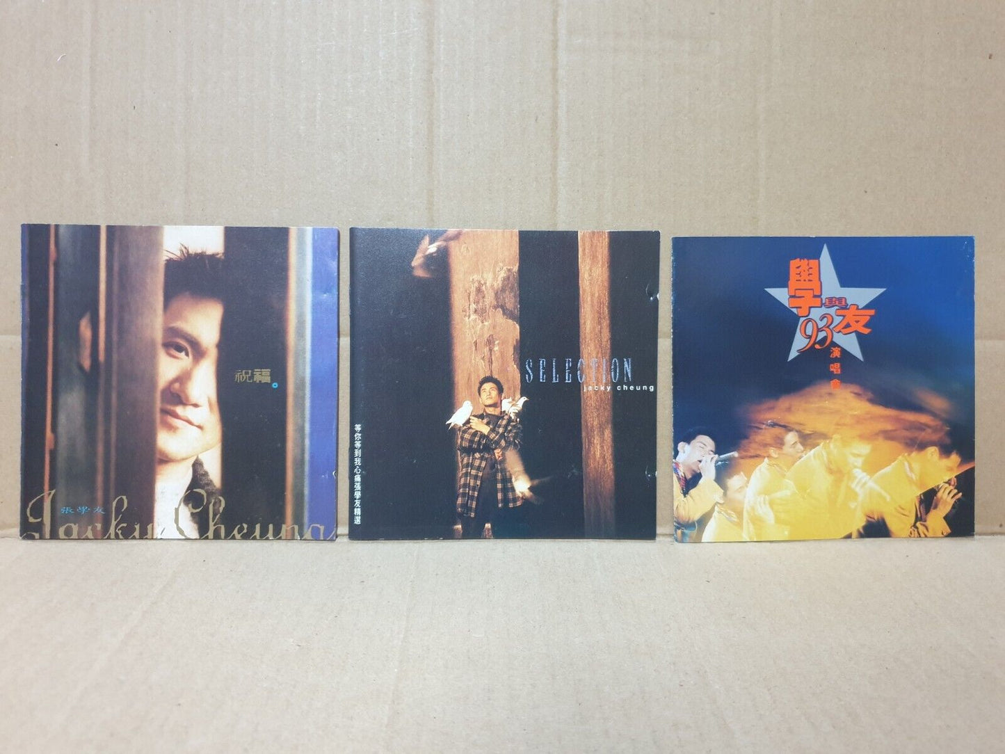 Jacky Cheung 张学友 張學友 Chinese 5x CD+ 2x (2xcd)+ (2xVCD) Set Lot Of 8 (FCS10340) I