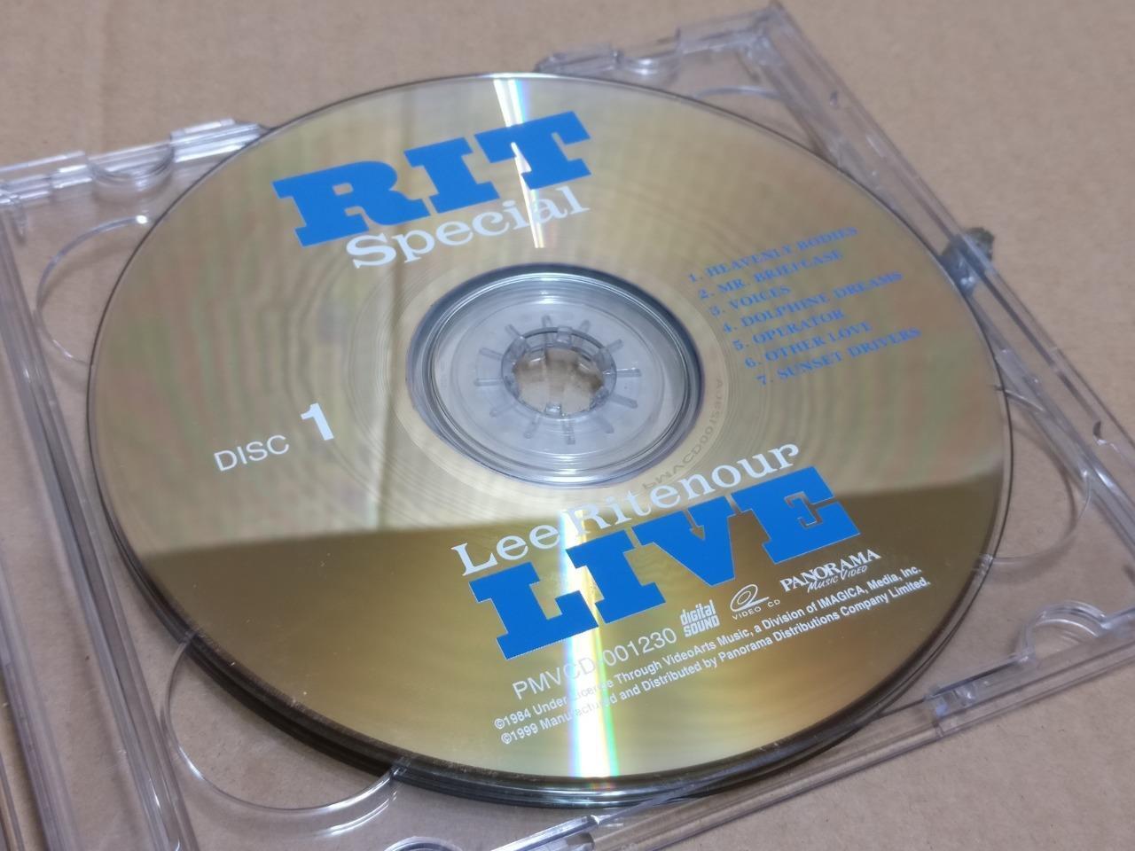 RIT Special Lee Ritenour Live Hong Kong Video CD Gold 2x VCD FCB1994