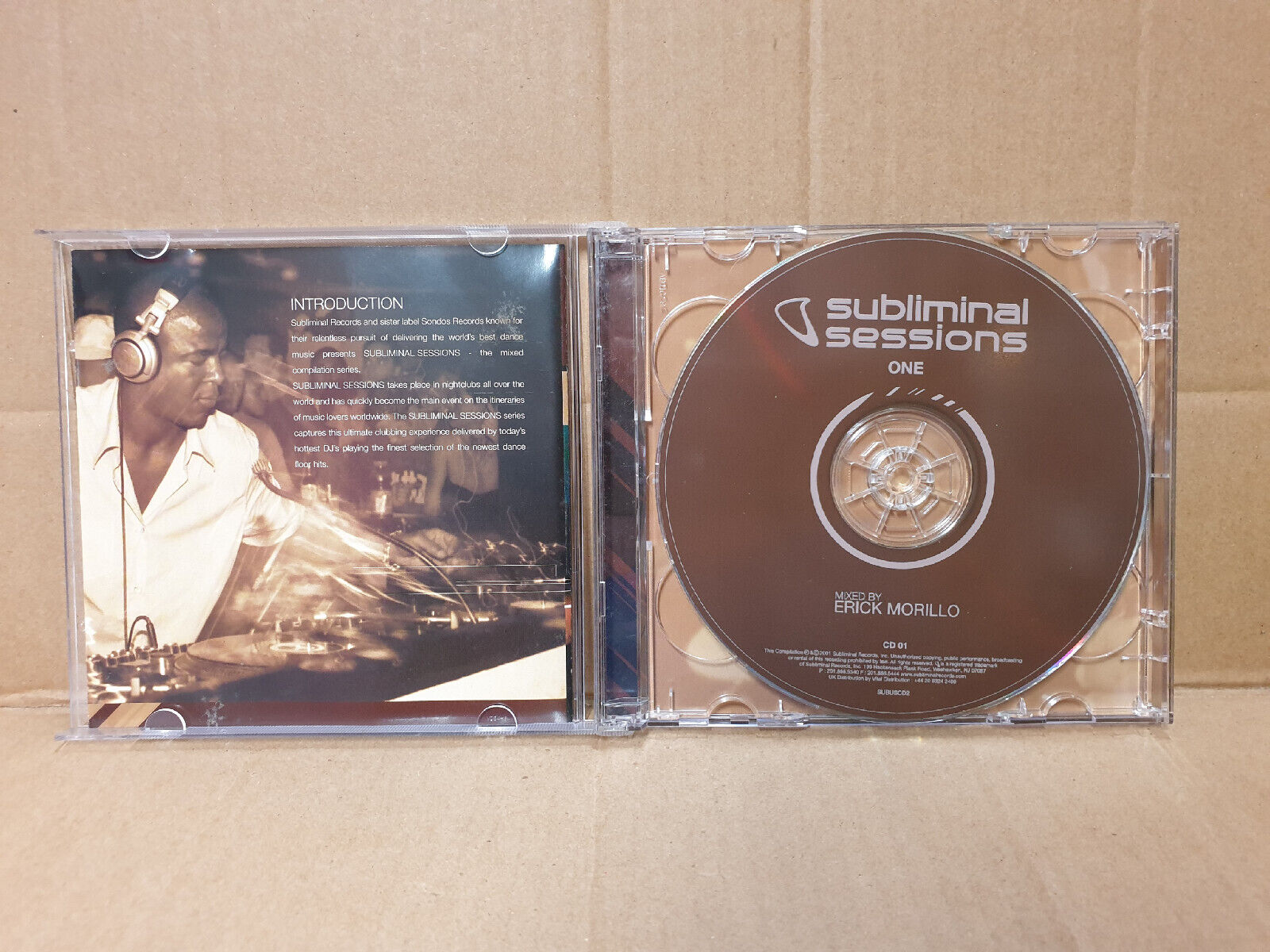 Subliminal Sessions Mixed By Erick Morillo English UK 2x CD (FCB2526)