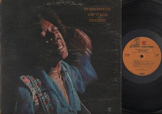 Rare Jimi Hendrix Hendrix In The West Reprise Label USA 1972 G/F 12" LP ELP1276