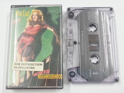 Mega Rare Meat Loaf Welcome To The Neighbourhood Singapore Only Cassette CS1165