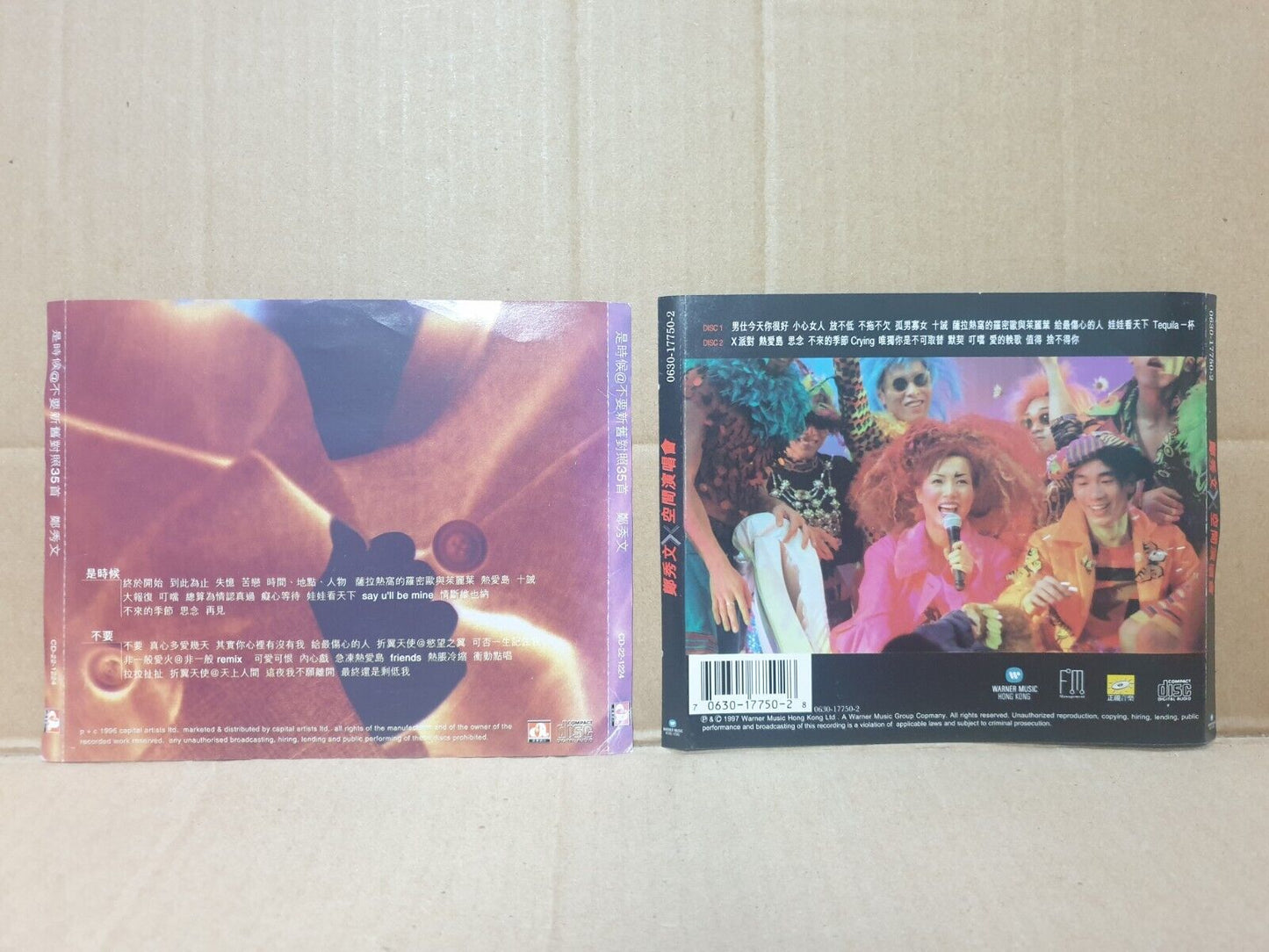 Sammi Cheng  郑秀文 鄭秀文 Chinese CD+(CD+VCD)+3xVCD, etc Set LOT Of 11 (FCS10351) L