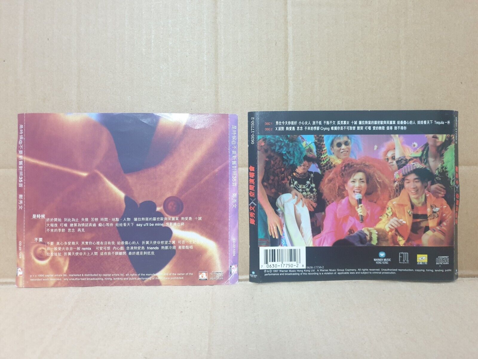Sammi Cheng  郑秀文 鄭秀文 Chinese CD+(CD+VCD)+3xVCD, etc Set LOT Of 11 (FCS10351) L