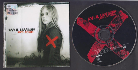 Mega Rare Avril Lavigne Under My Skin 2004 Made In Malaysia CD FCS6858