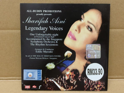 Malay Diva Sharifah Aini 2000 EMI Rare Malaysia Video CD 2x VCD FCS9006