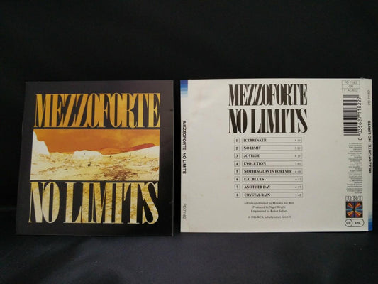 Mezzoforte No Limits 1986 West Germany CD FCS8021