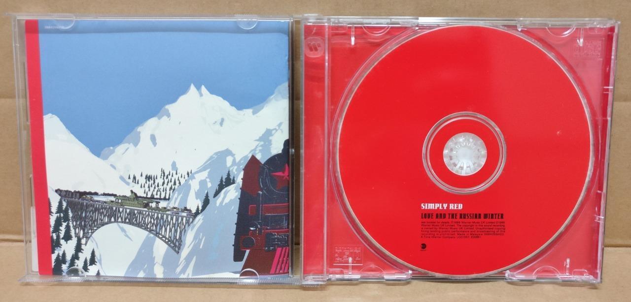 Simply Red Love & The Russian Winter Rare 1999 Malaysia CD FCB1751