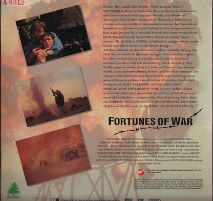 Movie Fortunes of War Matt Salinger 1993 Mega Rare Singapore LD Laserdisc LD891