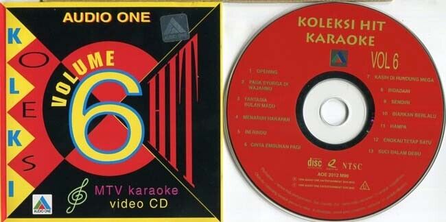 Malaysia Malay Koleksi Hit Karaoke Vol.6 Wings Search Gravity 1996 VCD FCS1514