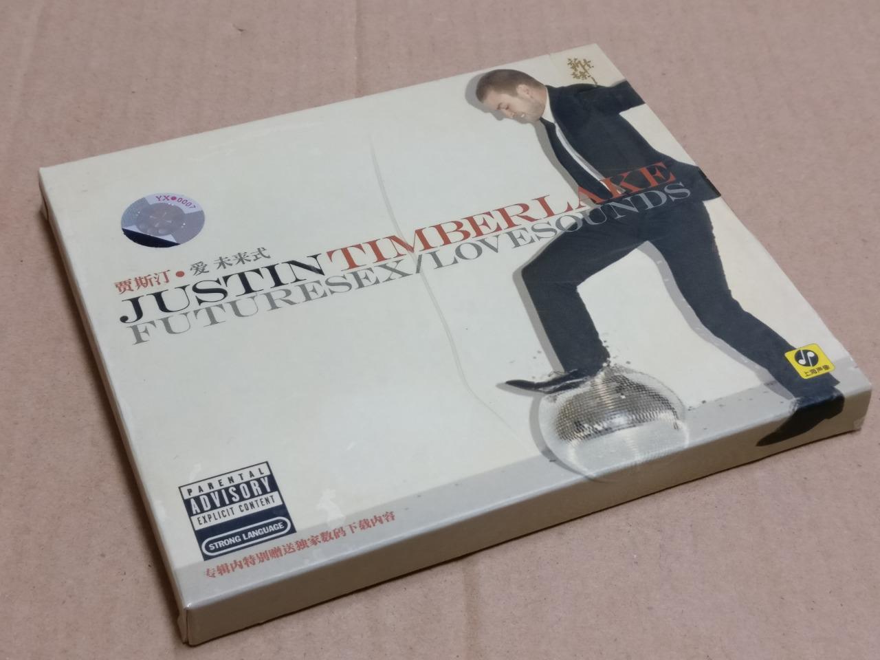 Justin Timberlake FutureSex/LoveSounds 2006 Rare China Only English CD FCB2257