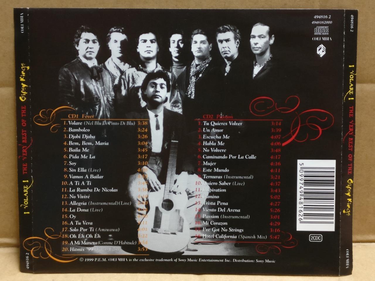 The Very Best Of Gipsy Kings Volare 1999 2x CD FCS9662