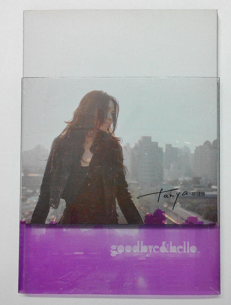 Singapore Tanya Chua Cai Jian Ya 蔡健雅 Goodbye & Hello 2007 Taiwan CD FCB750