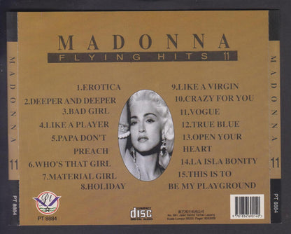 Mega Rare Queen Of Pop Madonna On Cover Only Singapore CD FCS6941