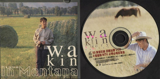 Taiwan Wakin Emil Chau 周華健 周华健 1998 In Montana Rare Promo VCD FCS6959