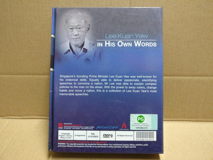 Lee Kuan Yew In His Own Words Singapore 4x DVD FCB2187