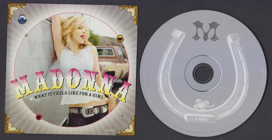Mega Rare Madonna What It Feels Like For a Girl 2001 Malaysia CD FCS6052
