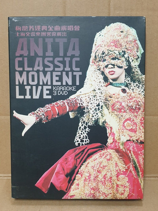Hong Kong Anita Mui 梅艳芳 经典金曲演唱会 2004 Karaoke Chinese Gold 3x DVD (FCB2438)
