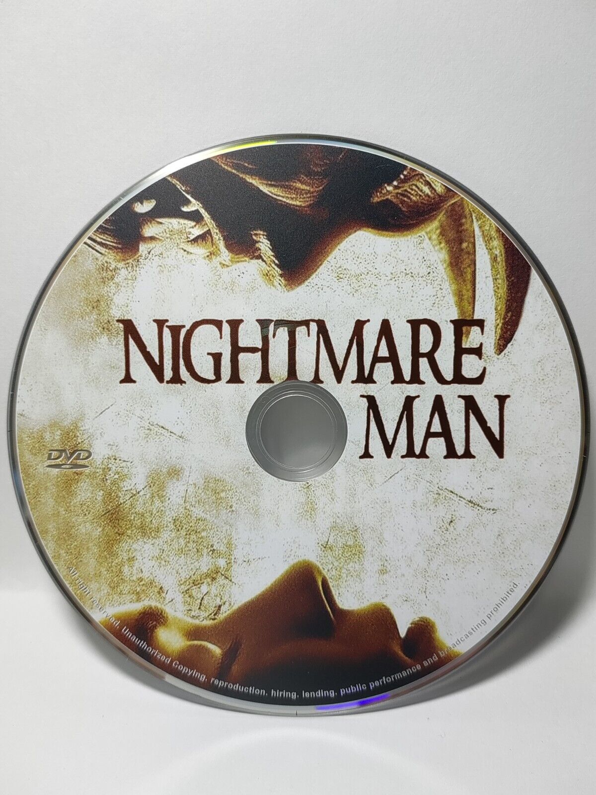 Movie Nightmare Man DVD Disc Only NO Case & Art Work Cover (SD065)