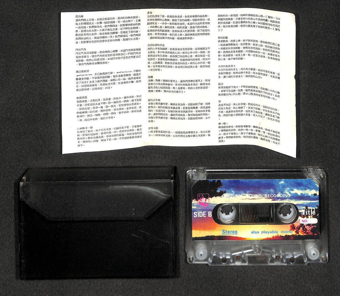 Taiwan Liu Wen Zheng 刘文正 门里门外 Mega Rare Singapore Cassette 卡帶 磁帶  CS1871