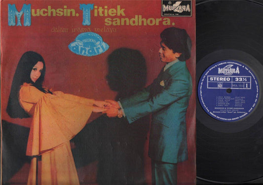 Indonesia Titiek Sandhora & Muchsin with Rare Malay Anari Band 12" LP MLP385