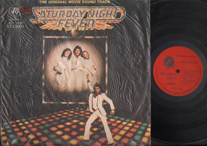 Bee Gees Saturday Night Fever OST Mega Rare Cover Taiwan China Label LP ELP2104