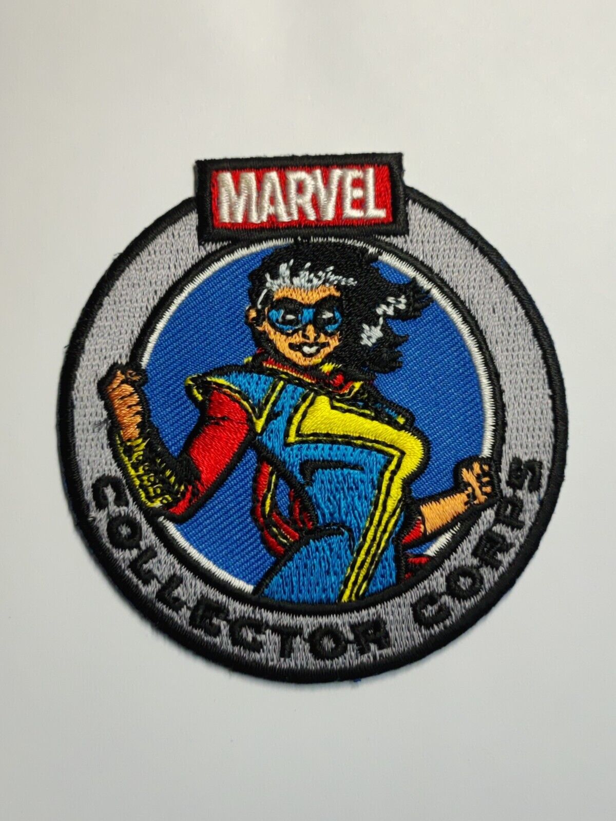 AMM68 MARVEL FUNKO MS MARVEL COLLECTOR CORPS RON ON SEWING CLOTH PATCH (JF036)