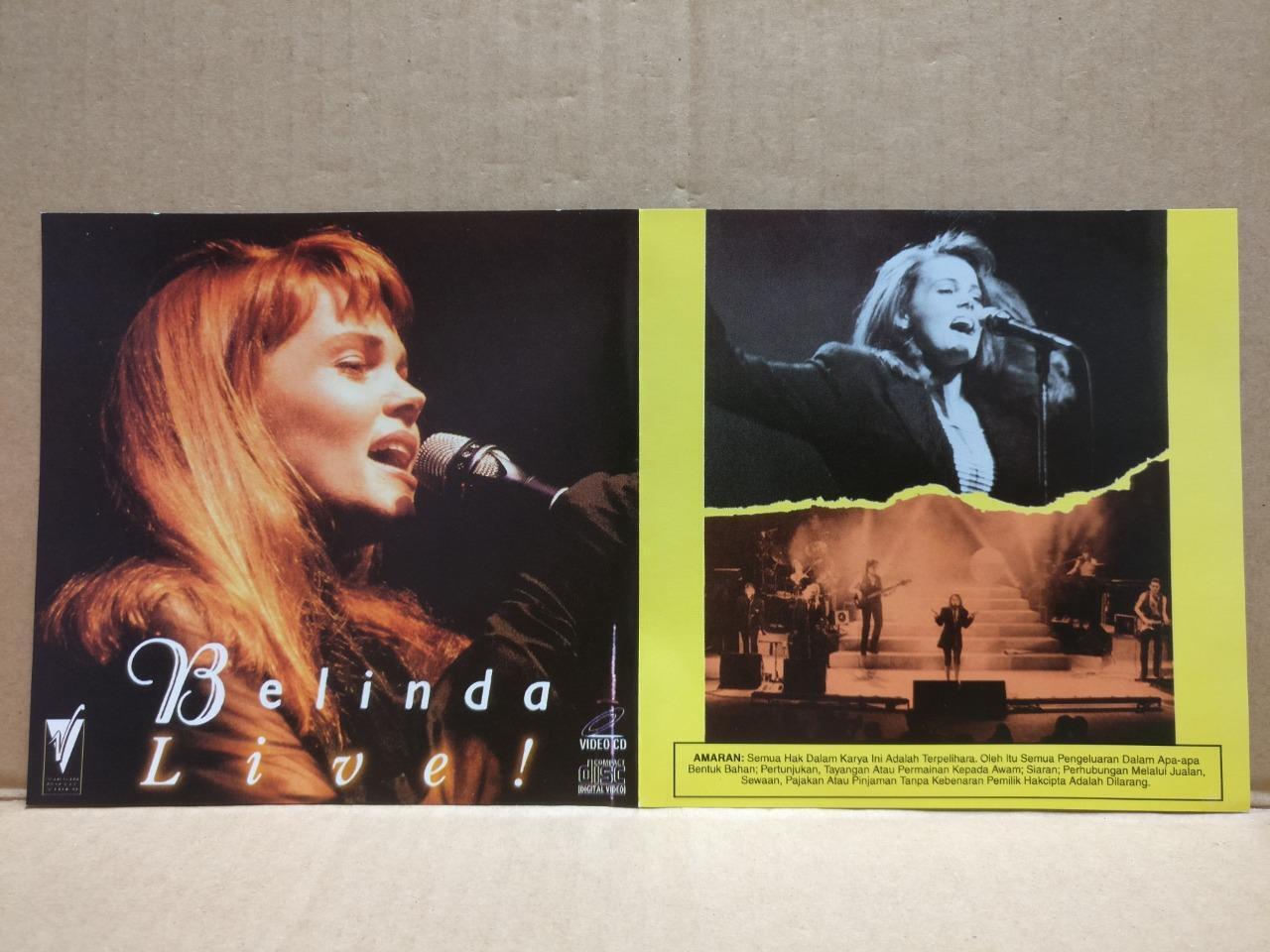 Belinda Carlise Live! Mega Rare Malaysia English Video CD VCD FCS9569