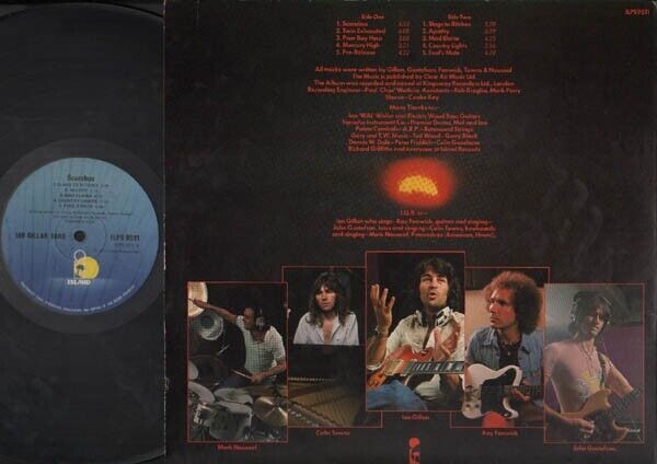 Ian Gillan Band 1977 Scarabus Mega Rare Island Label Singapore 12" LP ELP1388