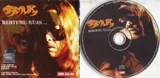 Rare Malaysia Malay Rock Singer Amuk 2007 Lagu Jiwa Lagu Cinta EMI CD FCS2371