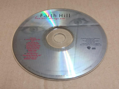 Faith Hill Love Will Always Win 1999 Rare Singapore CD FCS9866