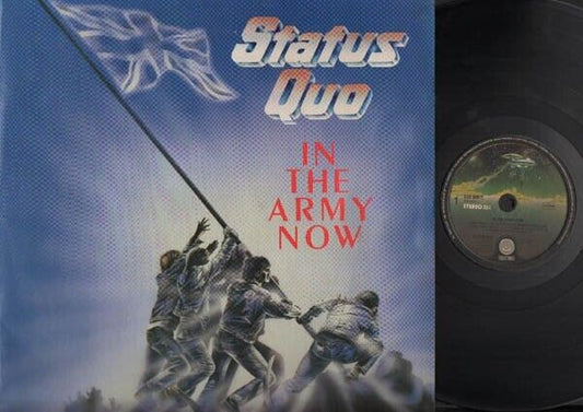 Status Quo In The Army Now 1986 Vertigo London (Printed Netherland) LP ELP1661