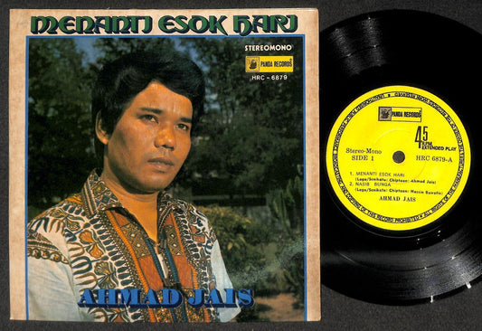 Malaysia Malay Ahmad Jais Menanti Esok Hari Rare Singapore 7" EP MEP538