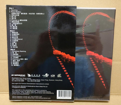 Hong Kong Andy Lau 刘德华 劉德華 Vision Tour 2004 Singapore Karaoke 3x VCD FCB1379