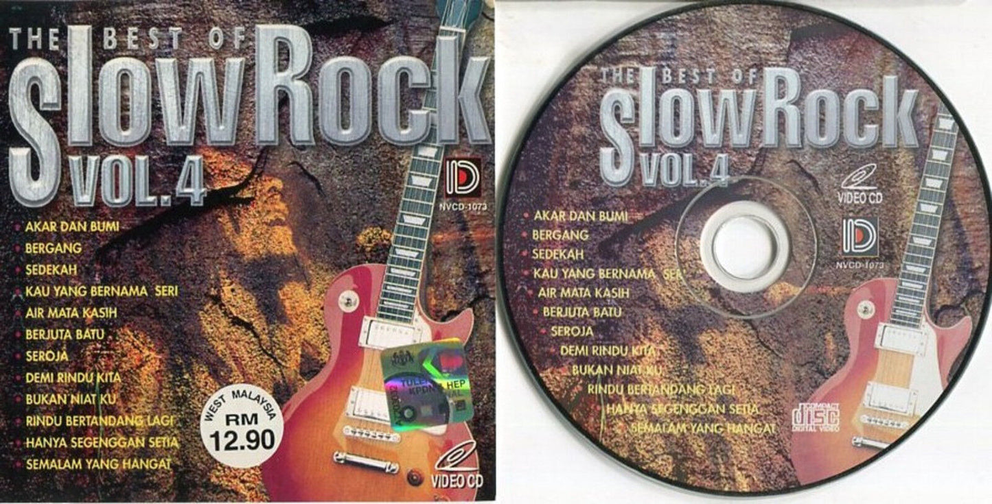 Malaysia Malay The Best Of Slow Rock Vol.4 Alleycats SEARCH WINGS VCD FCS1461