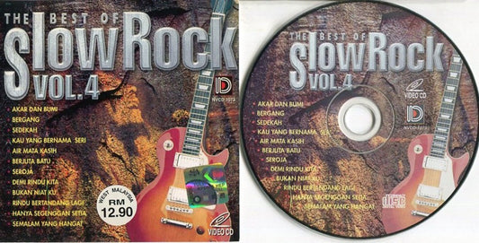 Malaysia Malay The Best Of Slow Rock Vol.4 Alleycats SEARCH WINGS VCD FCS1461