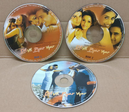 India Bollywood Movie Dilvil Pyar Vyar Singapore 3x VCD Video CD FCS9148