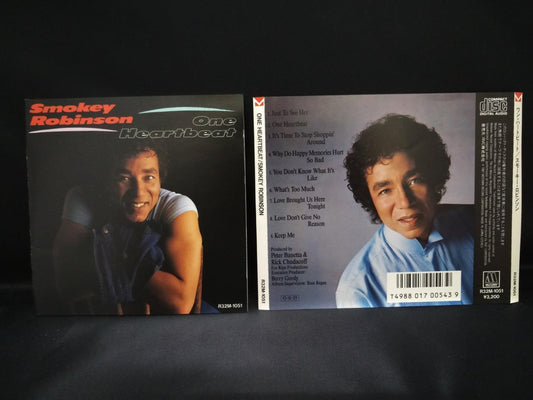 Smokey Robinson One Heartbeat 1987 Rare Japan CD FCS8063