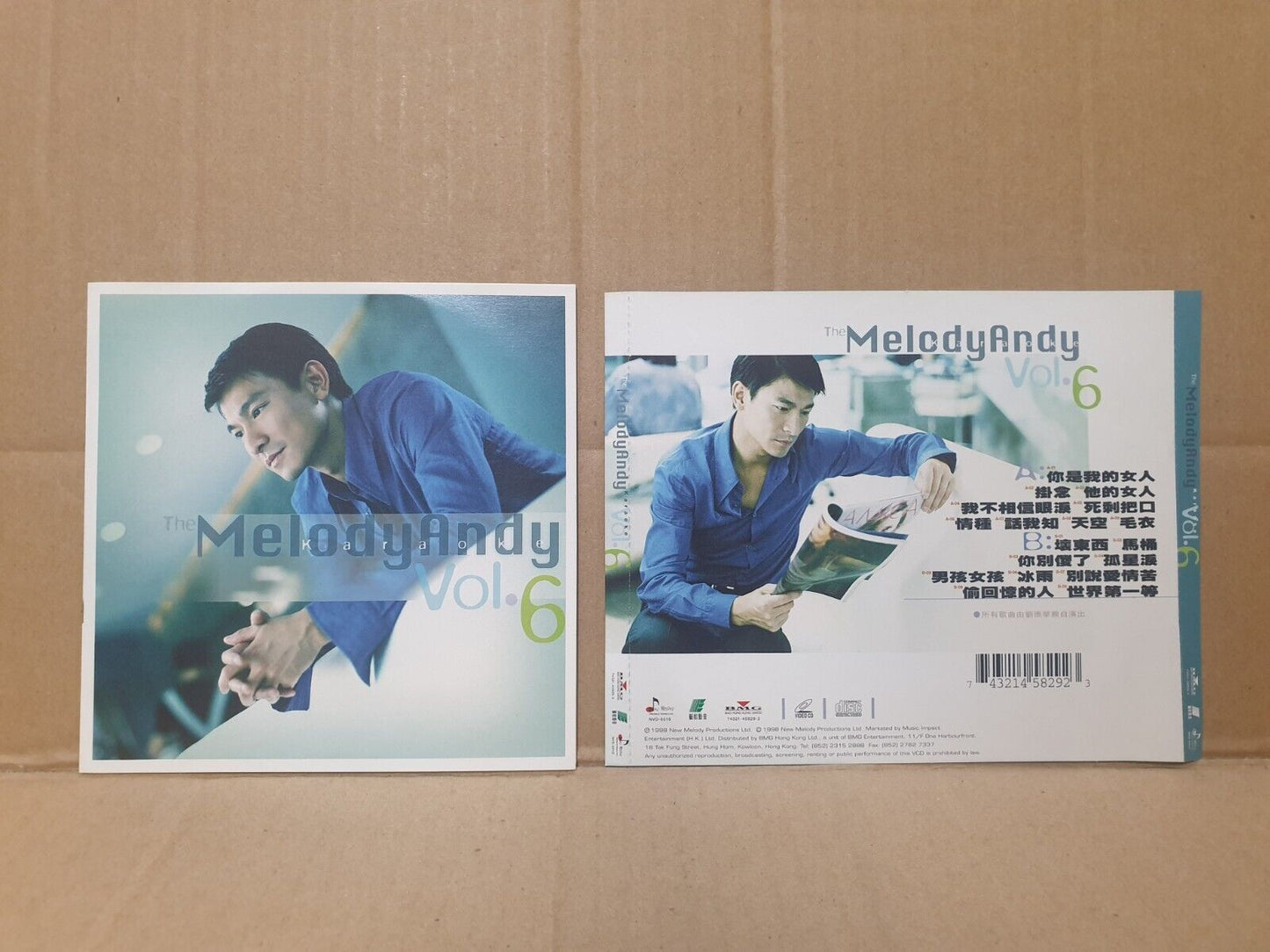 Andy Lau 刘德华 劉德華 Chinese 3xCD+2xVCD+ 2x(2xCD)+ 2x(2xVCD) Set Lot Of 9 FCS10350 L